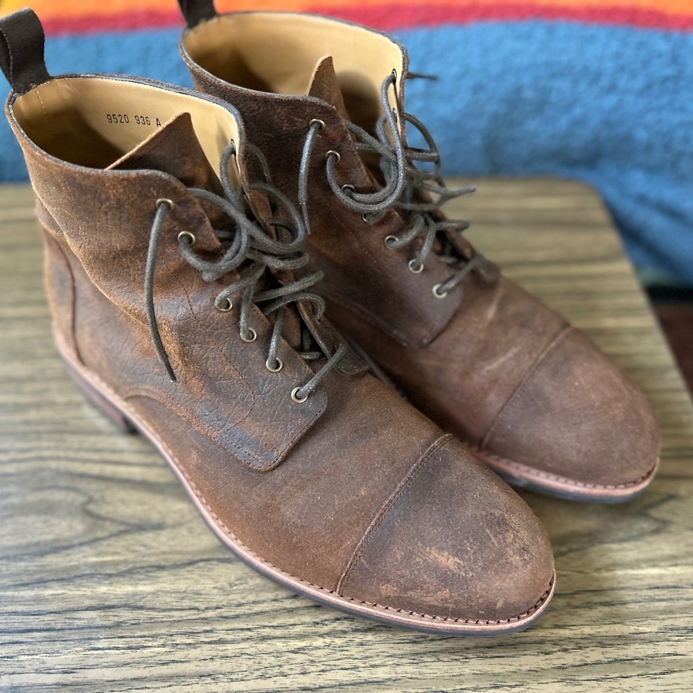 2 pair Taft Dragon Boots Lot Black and Brown